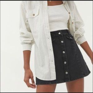 Urban outfitters skirt (s) and tie dye tie up top